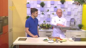 Салат с копченой сметаной