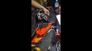 Китайская Husqvarna в народе ЦЫГАНКА, chinese fake Husqvarna