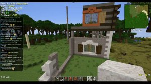 Архитектурное проектирование в Minecraft. Техноизбушка часть 2 (стрим)