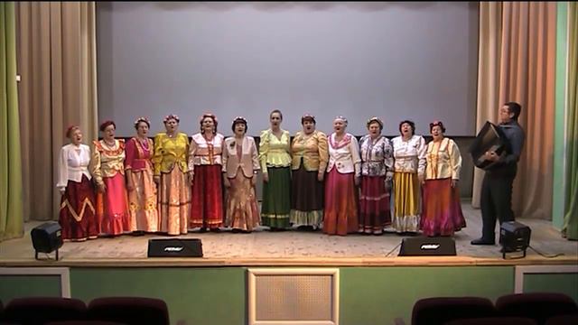 Эх зима. исполняет Народный хор ветеранов "Родные напевы" смотреть онлайн