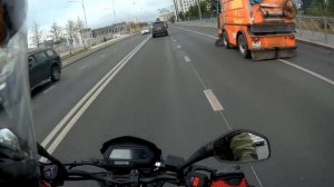 Выхлоп Akrapovic на Bajaj Dominar 400