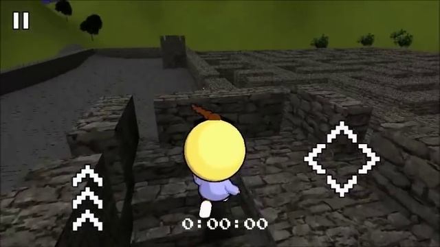 3D Maze Retro game for Android [8 bit music] смотреть онлайн