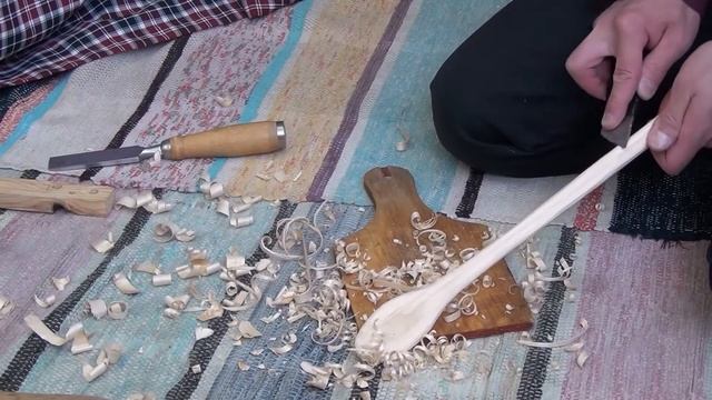 Мастер-класс по изготовлению деревянной ложки (на удм. языке) смотреть онлайн