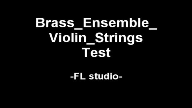 FL Studio - Brass/Violin/Strings beat смотреть онлайн