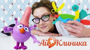 ДОКТОР АЙ лечит шишку СОВУНЬИ (СМЕШАРИКИ)!