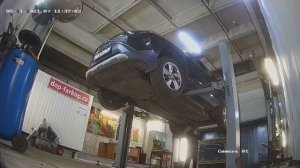 Установка фаркопа и защиты двигателя на Toyota RAV 4 2020 год. MOTODOR, арт. 92518-A, 72504, 52505