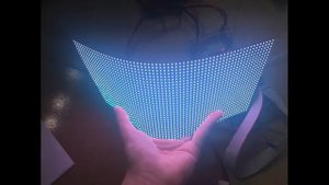 Светодиодная RGB матрица для создания интерактивных табло или экранов. Led модуль.
