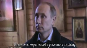 Putin Receives Holy Communion at Valaam Monastery
