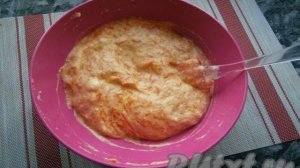 Морковный рулет с сырной начинкой
