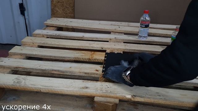 Тест плитки ПВХ. Выдержит растворитель? смотреть онлайн