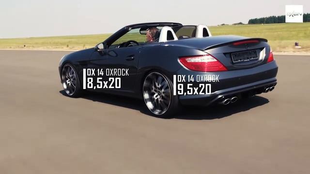 Oxigin Wheels on a MERCEDES SLK - OX14 Oxrock смотреть онлайн