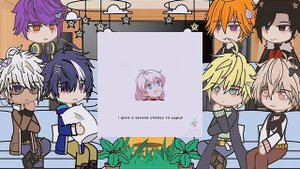 Obey me React to F! mc as Raiden mei || Replaced AU (nice r/n)||obey me x honkai impact 3rd|| 2/2 |
