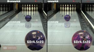 Comparison | Radical Crypto Boom vs. Ebonite GB4 Hybrid | SPECTO Data | BrunsNick