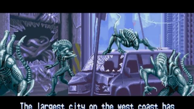 Alien vs. Predator - Arcade - intro смотреть онлайн