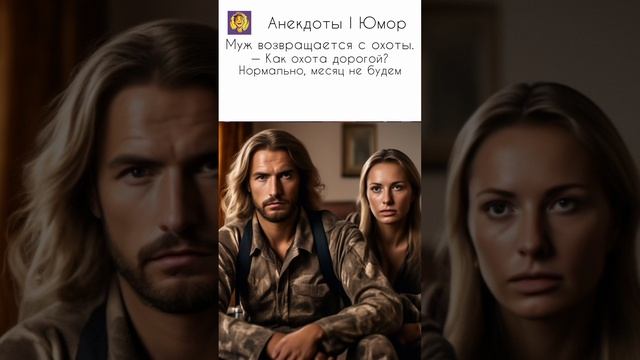 Анекдот про охотника #анекдот #юмор #shorts