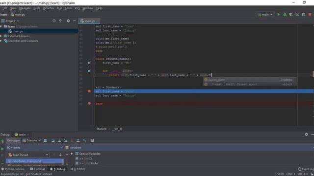 Python классы. Наследование смотреть онлайн