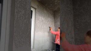 Декоративная штукатурка из гипсовой штукатурки,,Ротбанд,,