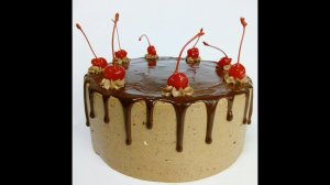 Торт 'Вишневый шик'  Мастер   класс Ирины Воскресенской Cake 'Cherry chic'  Master   class