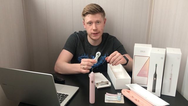 Xiaomi Soocas X3U электрическая зубная щетка. Распаковка и обзор.
