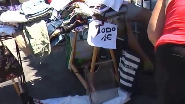 Воскресный рынок в Испании в городке El Verger смотреть онлайн