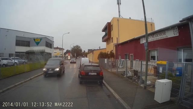 Тест китайского регистратора по дорогам Германии смотреть онлайн