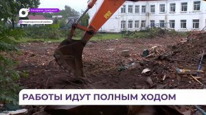 Школу села Вольно-Надеждинское готовят к новому учебному году