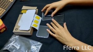 Unbox & Demo: OtterBox Thin Flex Series Samsung Z FLIP 4 Case - Clear