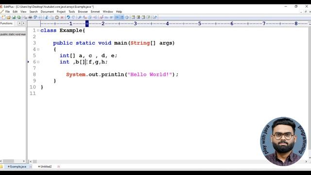 Java Array || types of Array || Java in Hindi