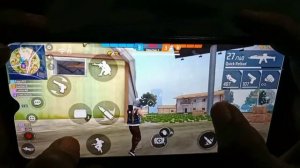 handcam free fire game play 4 finger setting ll garena free fire Max