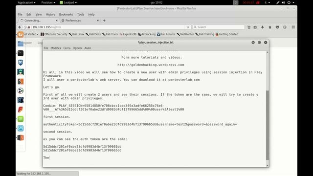 Play Framework Session Injection   PART 1   Pentesterlab