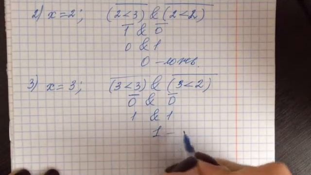 Информатика 8 класс Босова ЛОГИКА высказываний 12 номер смотреть онлайн