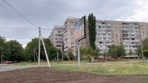 Прогулка Оренбург | На ул.Родимцева как в старые добрые времена | Наложил музыку изза ветра
