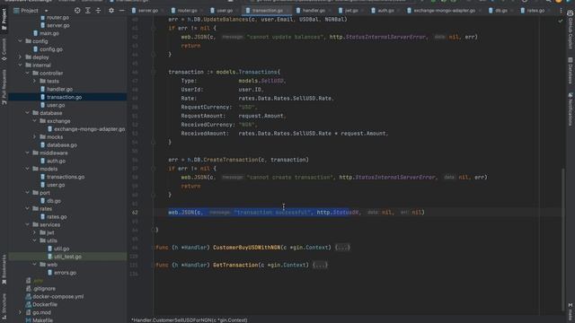 exchange with Golang and mongoDB PART 2 смотреть онлайн