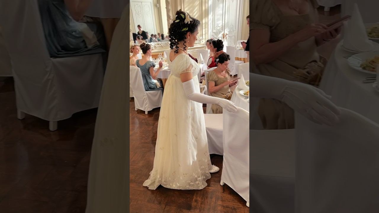 Ужин на Николаевском балу #history #costume #sewing #handmade