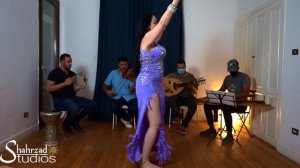 Shahrzad dances Yamsaharny with Soot Il Sharq | Shahrzad Bellydance | Shahrzad Studios