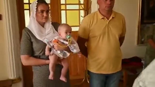 Крещение в храме Всех Святых г. Симферополь