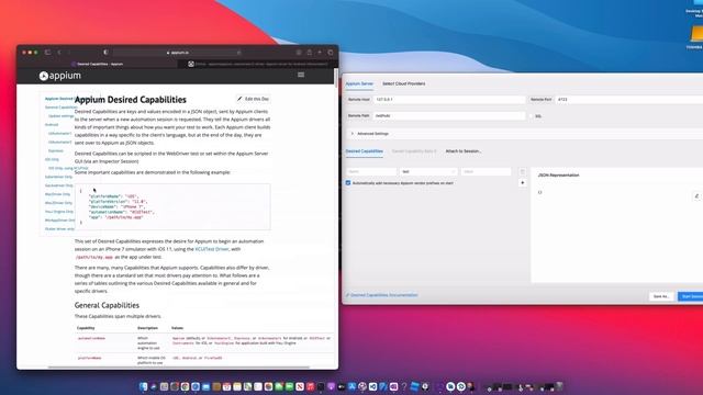 Appium: Part 3 - How to Install Appium Inspector & Setup Desired Capabilities For Emulator | macOs смотреть онлайн
