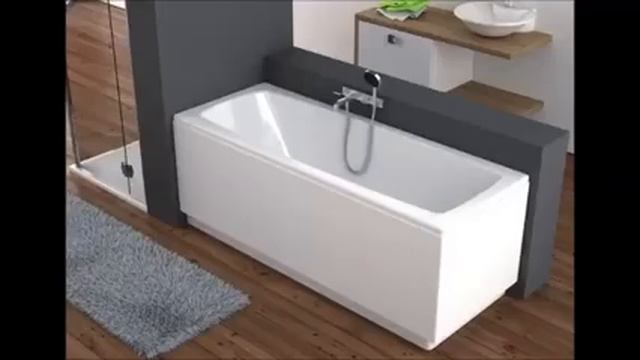 Прямоугольные акриловые ванны
