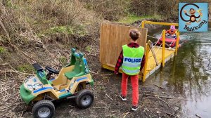 Дети и Машина. Машина-лодка, Сиреноголовый и Квадроцикл. Манкиту