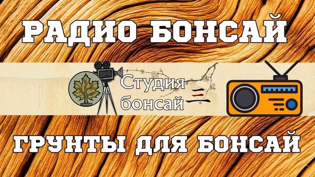 Грунты для бонсай / Радио подкаст - Павел Горбачев @Studio.Bonsai