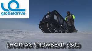 тест мотобуксировщика  SHARMAX SNOWBEAR S500  на крайнем севере. Рыбалка переходит на новый уровень!