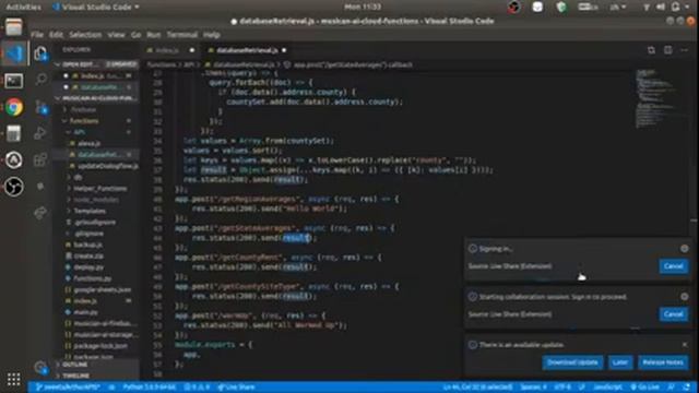 Firebase Functions + NodeJS API Endpoints with Arthur Sweetman - Alexa 4 Musicians смотреть онлайн