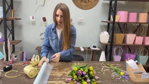 СОЧЕТАНИЯ ТЮЛЬПАНОВ К 8 МАРТА/ УПАКОВКА БУКЕТОВ/ ВАРИАНТЫ БУКЕТОВ