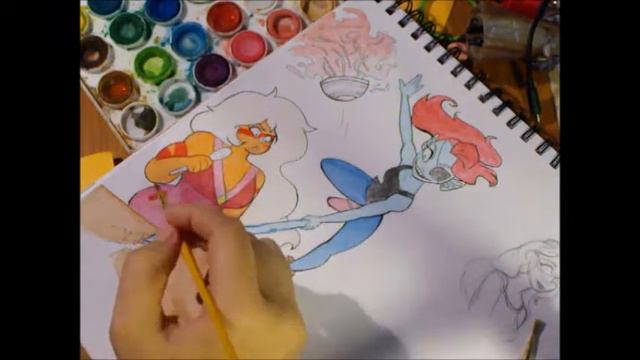 JASPER and UNDYNE Crossover SpeedPaint- Steven Universe/Undertale смотреть онлайн