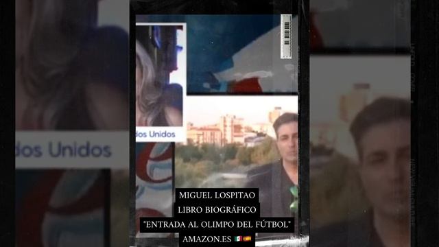 Miguel Lospitao libro biográfico “Entrada al Olimpo del fútbol”