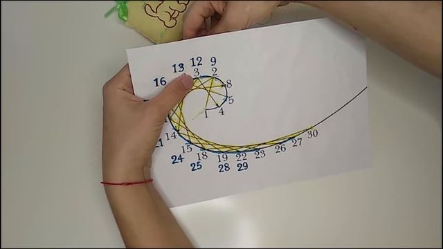 Изонить "Дуга"