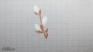 #1/2023 Новые старты, закрепка на пластиковой канве / вышивка крестиком