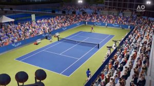 AO Tennis 2 - GAEL MONFILS VS JOHN ISNER