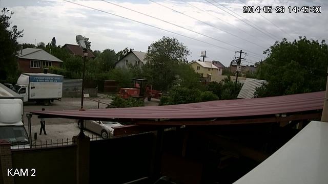 Изображение с уличной видеокамеры CVI-камера LVIR-1015/012 CV смотреть онлайн