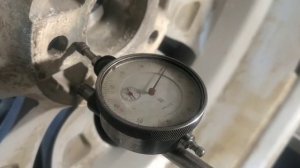 Расточка, увеличение, ЦО - центрального отверстия на колёсном диске . Волгоград.